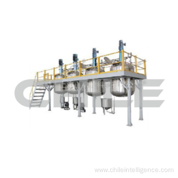 Latex paint production line